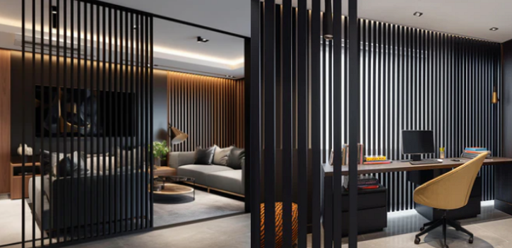 Wall Partitions, Wood Room Dividers