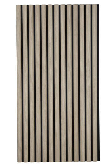 American Oak Half-Round Wood Column Acoustic Sound Panel for Walls