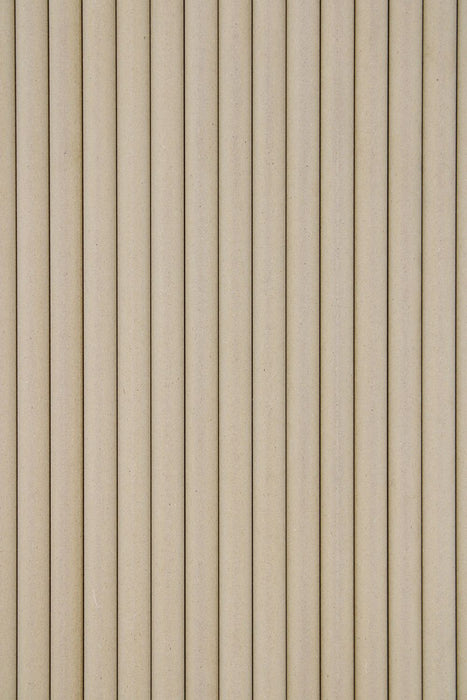 Unfinished Flexible 3D Fluted Semi-Circle Shiplap Wood Wall Panel