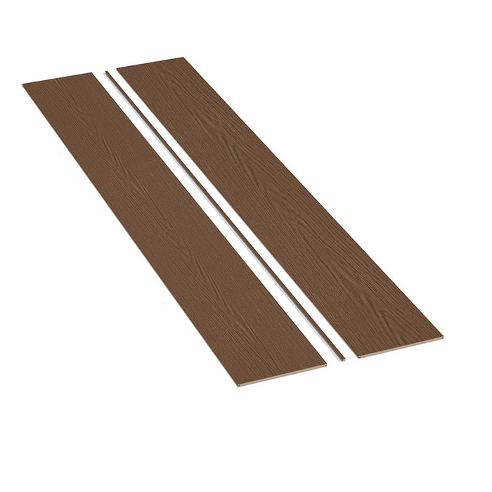 Chestnut Decorative Wall Panel Kit – Seamless Wood Panels with Trim for Interiors