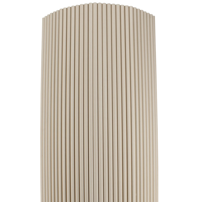 Light Cold Oak Flexible 3D Fluted Semi-Circle Shiplap Wood Wall Panel