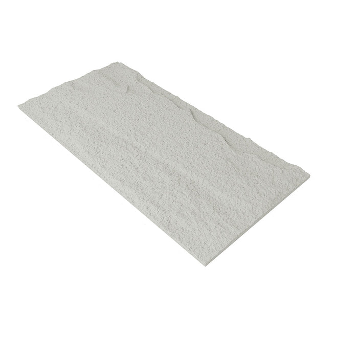 White-Realistic PU Faux Stone Wall Panels – Lightweight, Waterproof & Easy DIY Installation for Stunning Accent Walls
