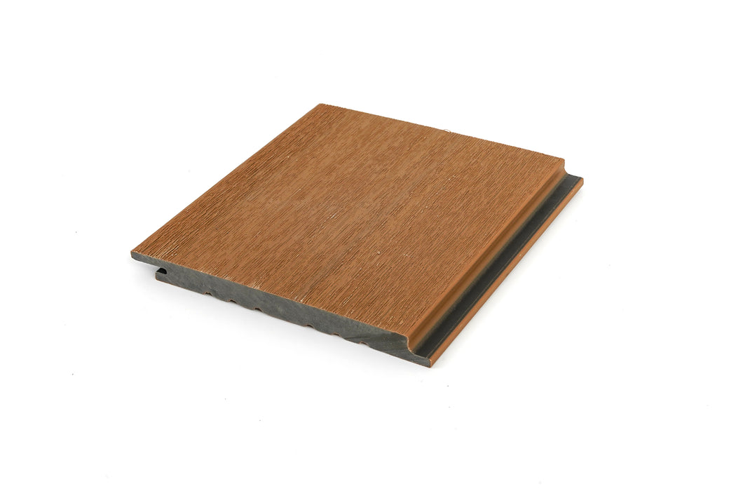 Peruvian Teak - All-Weather Composite Siding System Shiplap Board