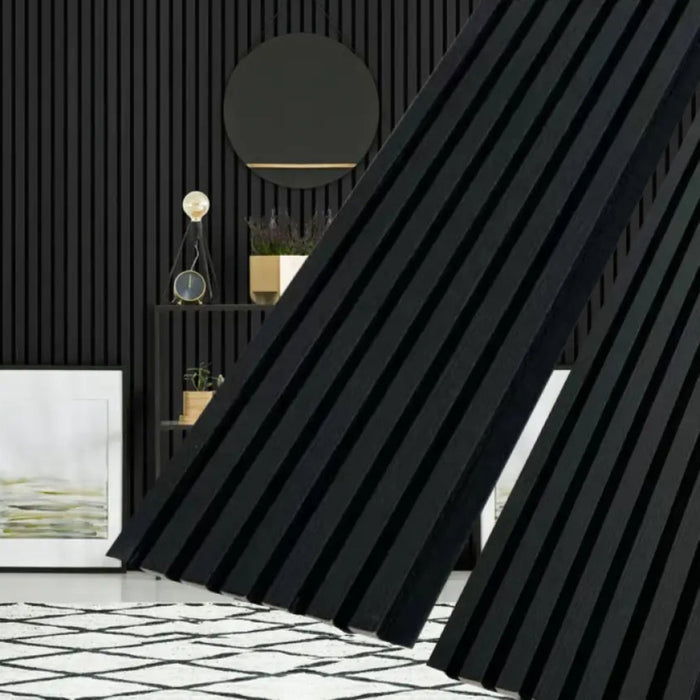 Black Acoustic Wall Panel For Soundproofing Rooms - (94’’ Long & 106’’ Long)