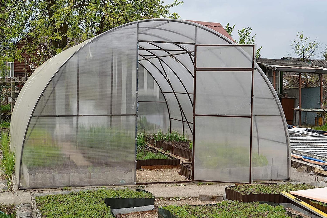 Clear Polycarbonate Greenhouse Panels  (Pack of 6) 48" x 24" 8mm