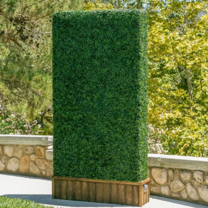 160" X 60" Artificial Planes Darkgreen Hedge Fence Covering Roll