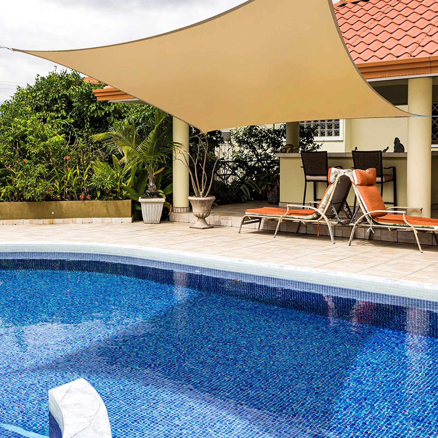 Create a Refreshing Oasis with Our Heavy Duty Sunshade Sail Canopy