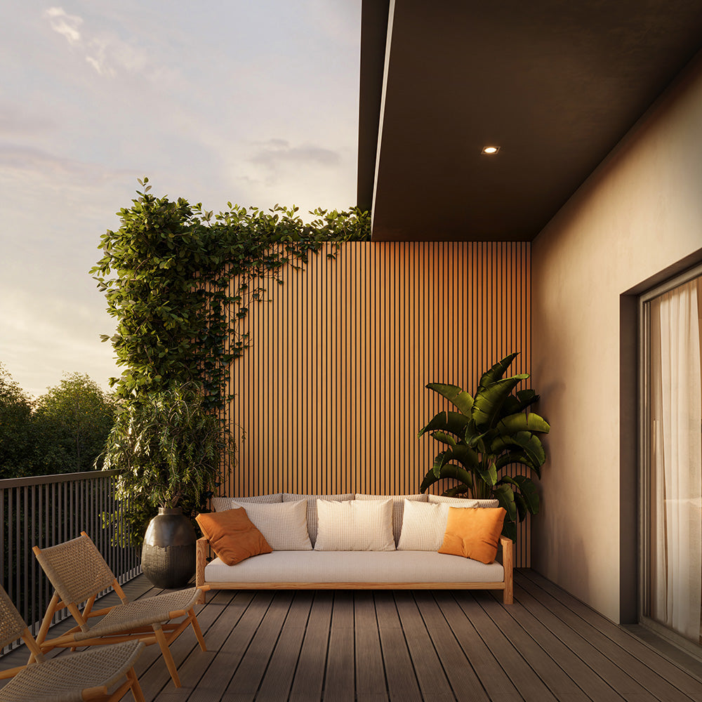 Composite Siding Slat Panels