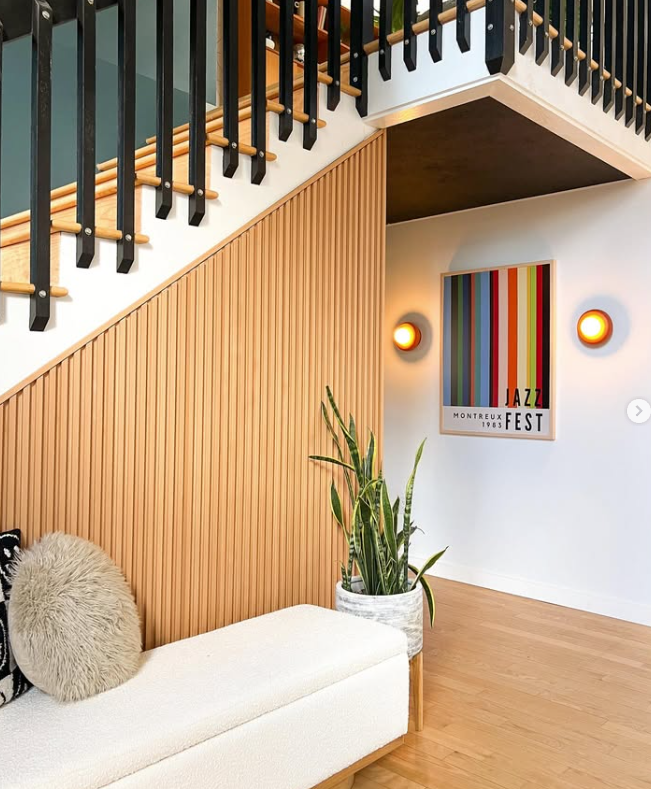 Slat Wood Wall Paneling Cladding