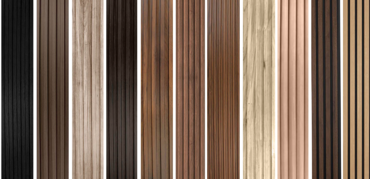 Slat Wood Wall Paneling Cladding