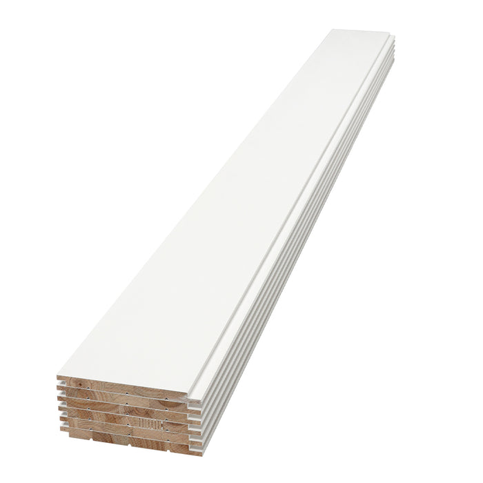 White Wood Shiplap Siding Boards for Interior