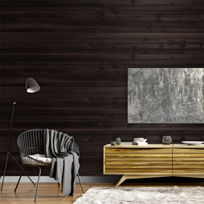 Brown Wood Shiplap Siding Boards for Interior