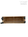 40X36X12In Mobile Wood Planter With Lockable Wheels - Versatile Indoor/Outdoor Rolling Box For Home