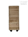 40X36X12In Mobile Wood Planter With Lockable Wheels - Versatile Indoor/Outdoor Rolling Box For Home