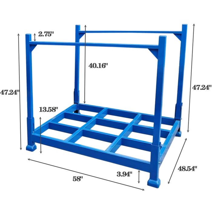 60'' W Steel Shelving Unit - Warehouse solutions