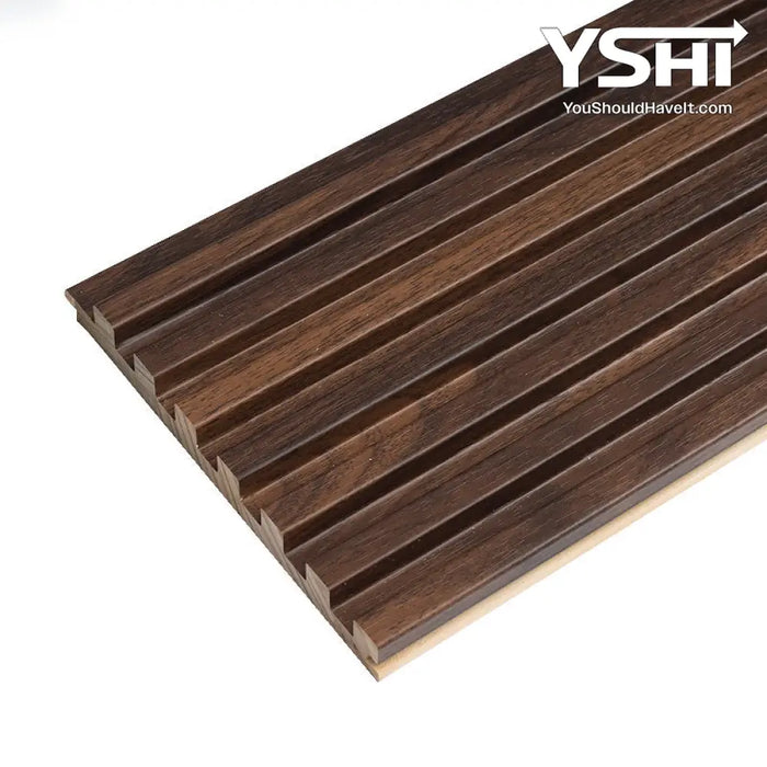 7 Grid Dark Brown Oak Slat Wood Wall Panels 106 Long X 5 3 4 Width 7-grid-dark-brown-oak-slat-wood-wall-panels-106-long-x-5-3-4-width