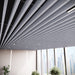 White Acoustic Drop Ceiling Baffles, Sound Dampening & Echo Reduction