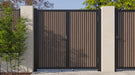 Expresso Walnut Heavy-Duty Composite Privacy Gate Kit – Keypad Lock Included | Single, Double & DIY Swing Fence Gate