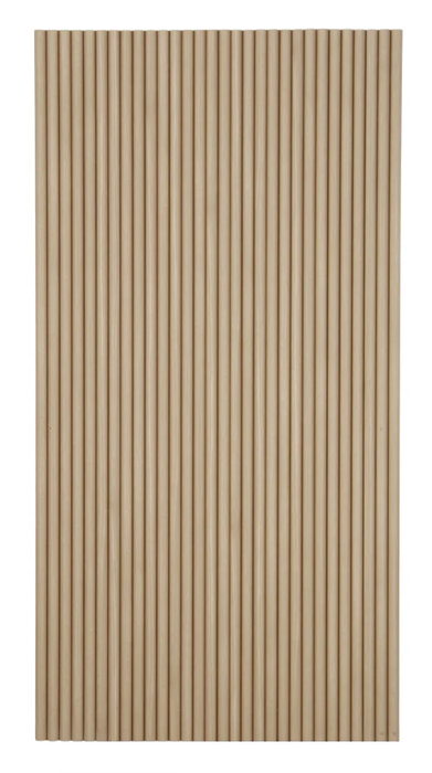 American Oak Flexible 3D Fluted Semi-Circle Shiplap Wood Wall Panel