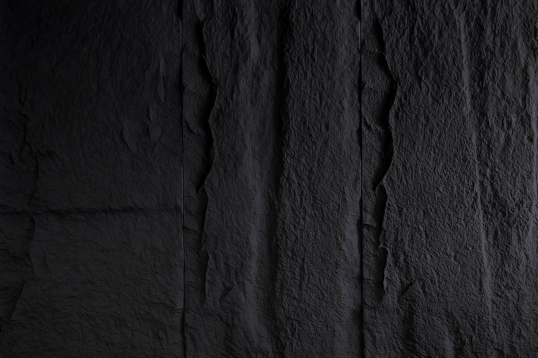 Black-Realistic PU Faux Stone Wall Panels – Lightweight, Waterproof & Easy DIY Installation for Stunning Accent Walls