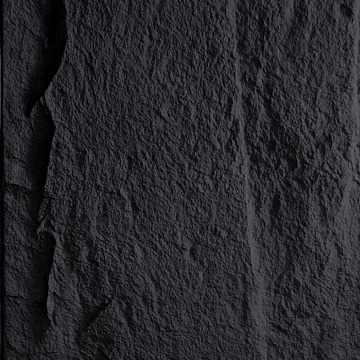 Black-Realistic PU Faux Stone Wall Panels – Lightweight, Waterproof & Easy DIY Installation for Stunning Accent Walls