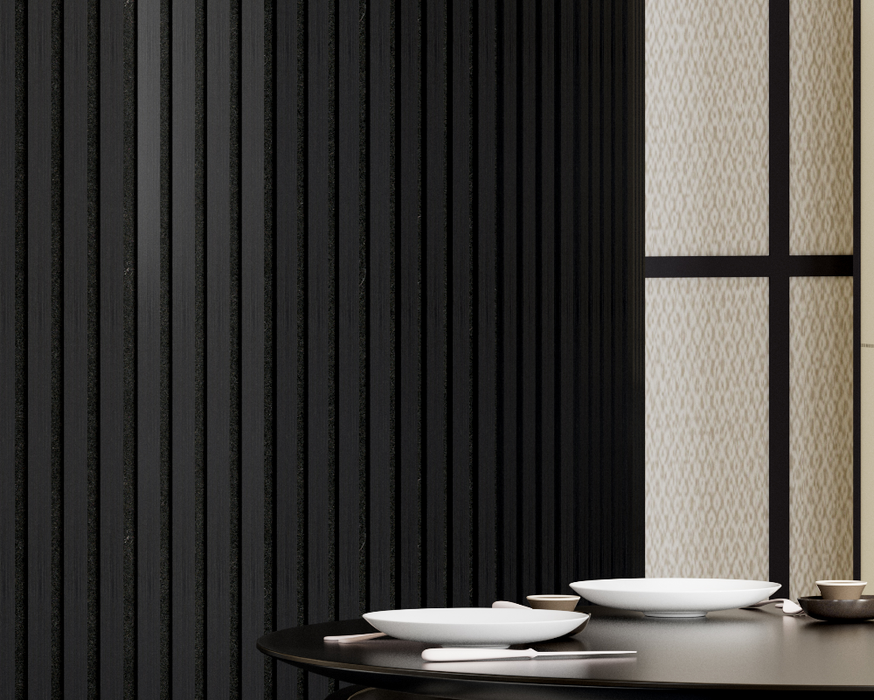 Black Flexible Acoustic Wall Panels | 94" Long & 104" Long