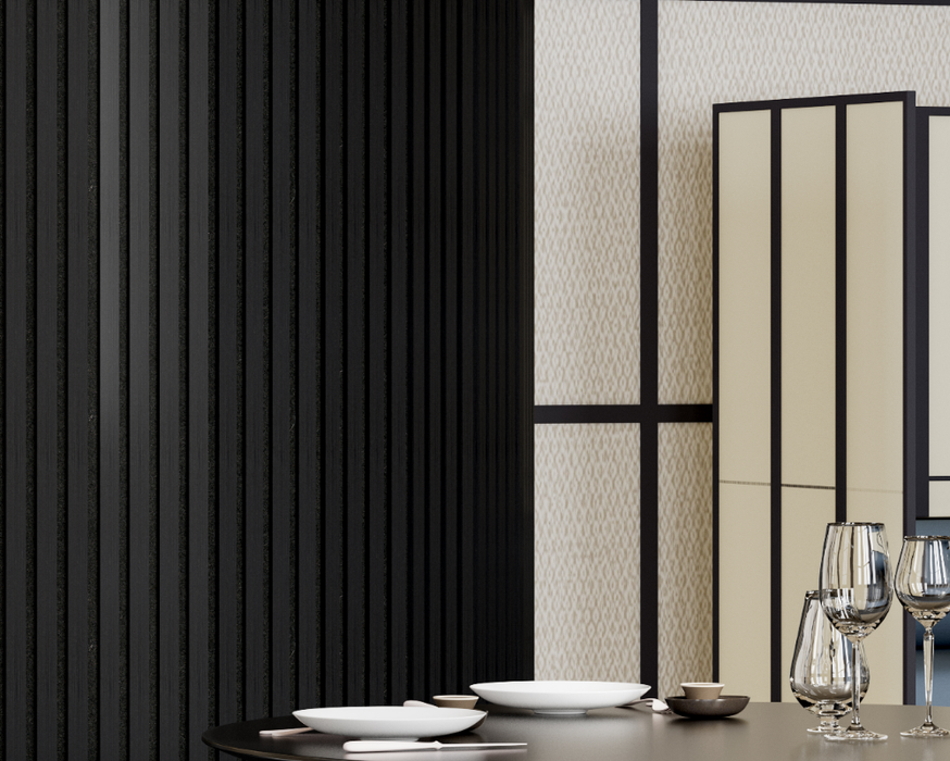 Black Flexible Acoustic Wall Panels | 94" Long & 104" Long