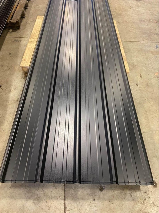 Black Metal Roofing Panels – Standing Seam Steel Roof