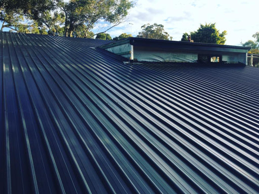 Black Metal Roofing Panels – Standing Seam Steel Roof