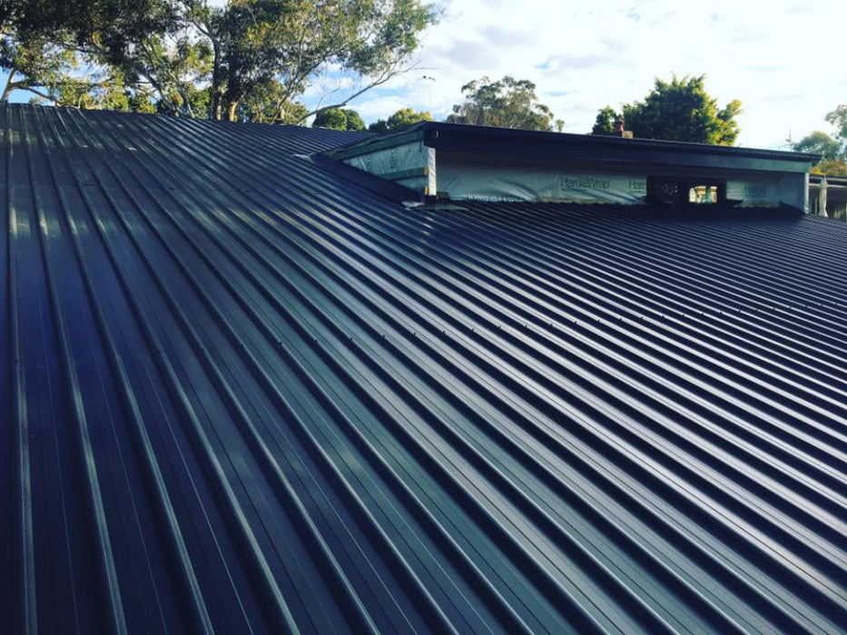 Black Metal Roofing Panels – Standing Seam Steel Roof