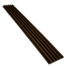 Dark Brown 5 Grid Composite Slat Wall Panels – Outdoor Exterior Siding & Wall Cladding System