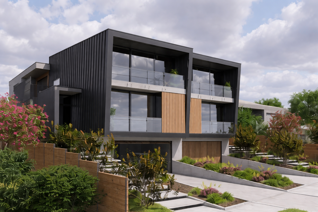 Maple Composite Wood Slat Privacy Dividers & Wall Accents