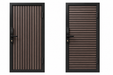 Expresso Walnut Heavy-Duty Composite Privacy Gate Kit – Keypad Lock Included | Single, Double & DIY Swing Fence Gate