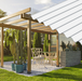 Clear Polycarbonate Corrugated Trapezoid Roof Panels