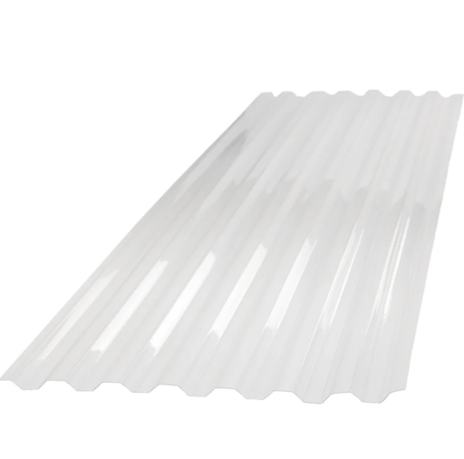 Clear Polycarbonate Corrugated Trapezoid Roof Panels