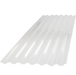 Clear Polycarbonate Corrugated Trapezoid Roof Panels