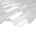 Clear Polycarbonate Corrugated Trapezoid Roof Panels