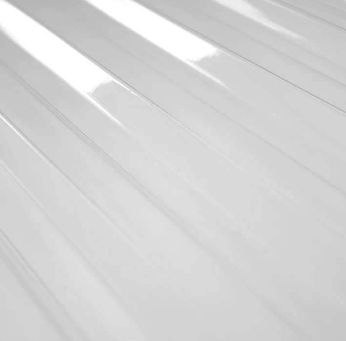 Clear Polycarbonate Corrugated Trapezoid Roof Panels