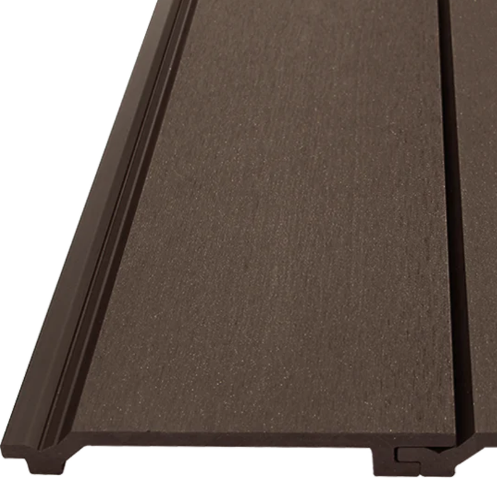 Coffee Exterior Shiplap Siding Boards, Outdoor Wall Panel Cladding