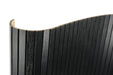 Black Trapezoid Wood Panels -- Flexible 3/4" Fluted Beads for Interior Walls