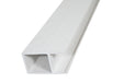 White Textured - Suspended Slatted Wood Drop Ceiling System