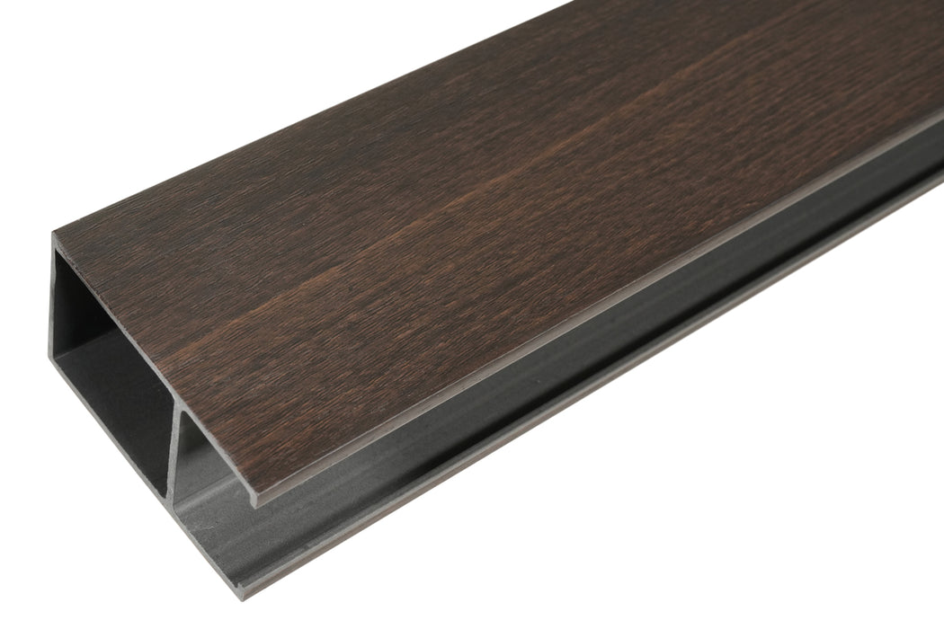 Dark Brown - Suspended Slatted Wood Ceiling System