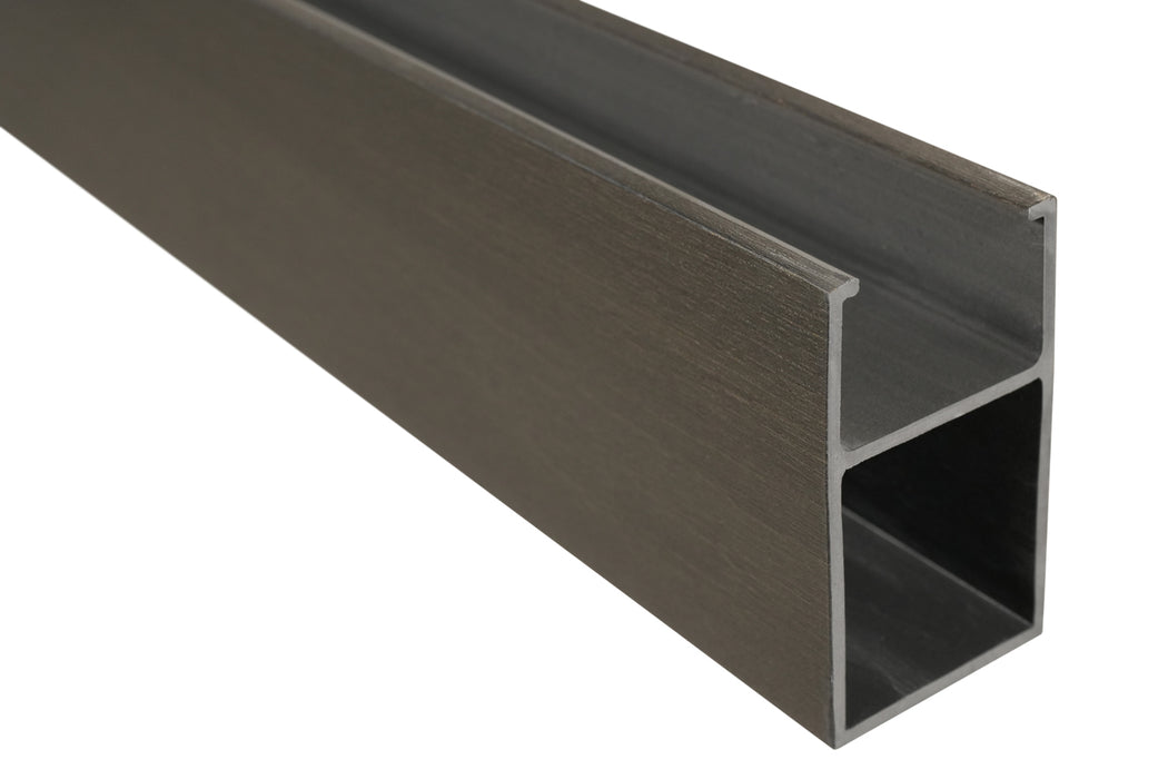Black Textured - Suspended Slatted Wood Drop Ceiling System