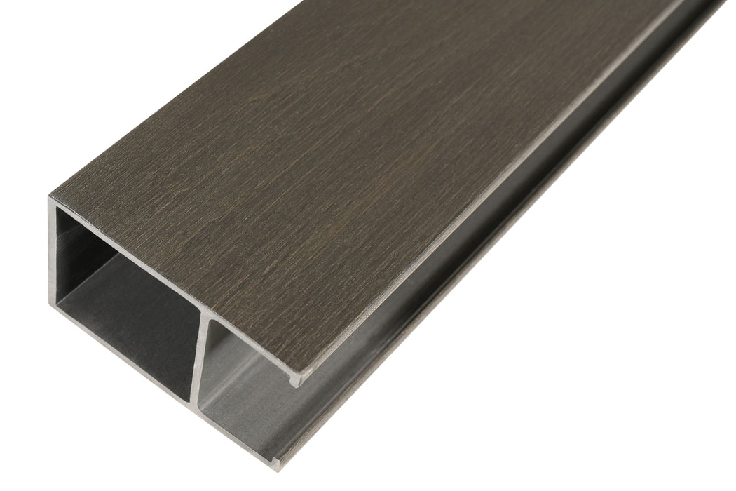 Black Textured - Suspended Slatted Wood Drop Ceiling System