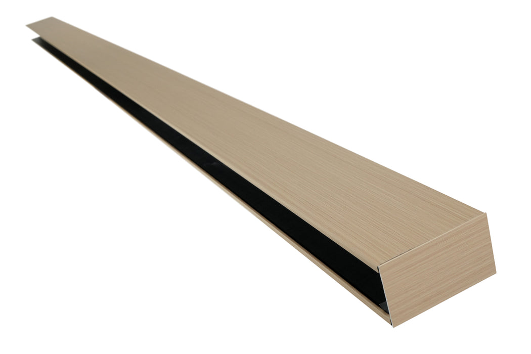 Light Cold Oak Acoustic Drop Ceiling Baffles, Sound Dampening & Echo Reduction