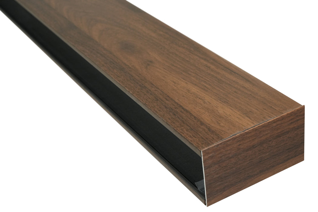 Dark Chestnut Acoustic Drop Ceiling Baffles, Sound Dampening & Echo Reduction