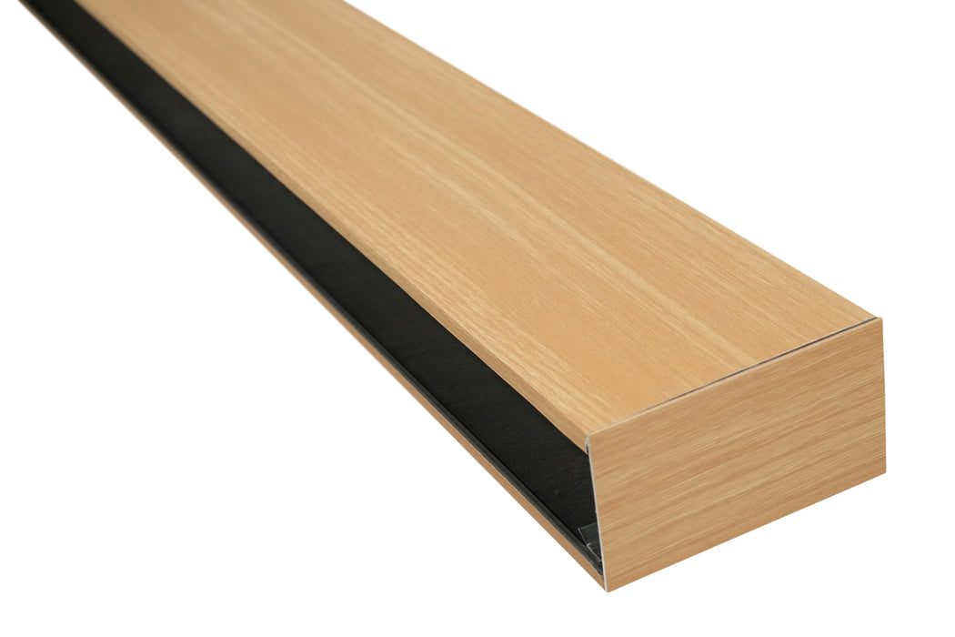 American Oak Acoustic Drop Ceiling Baffles, Sound Dampening & Echo Reduction