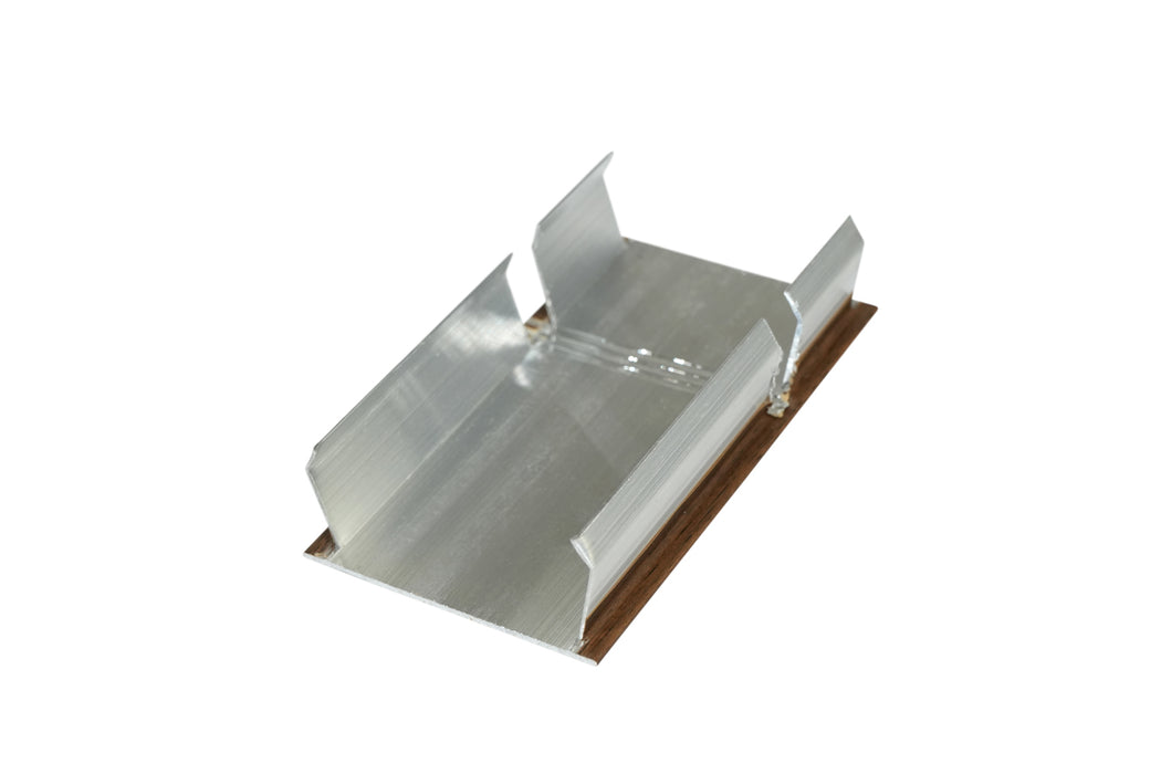 Dark Chestnut Acoustic Drop Ceiling Baffles, Sound Dampening & Echo Reduction