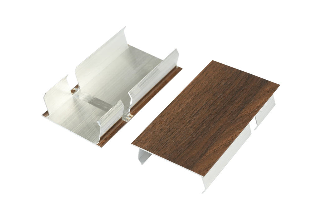 Dark Chestnut Acoustic Drop Ceiling Baffles, Sound Dampening & Echo Reduction
