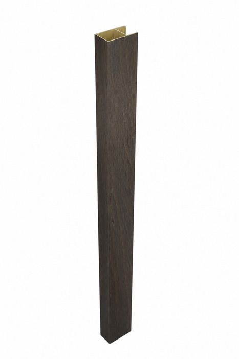Dark Brown - Suspended Slatted Wood Ceiling System sample